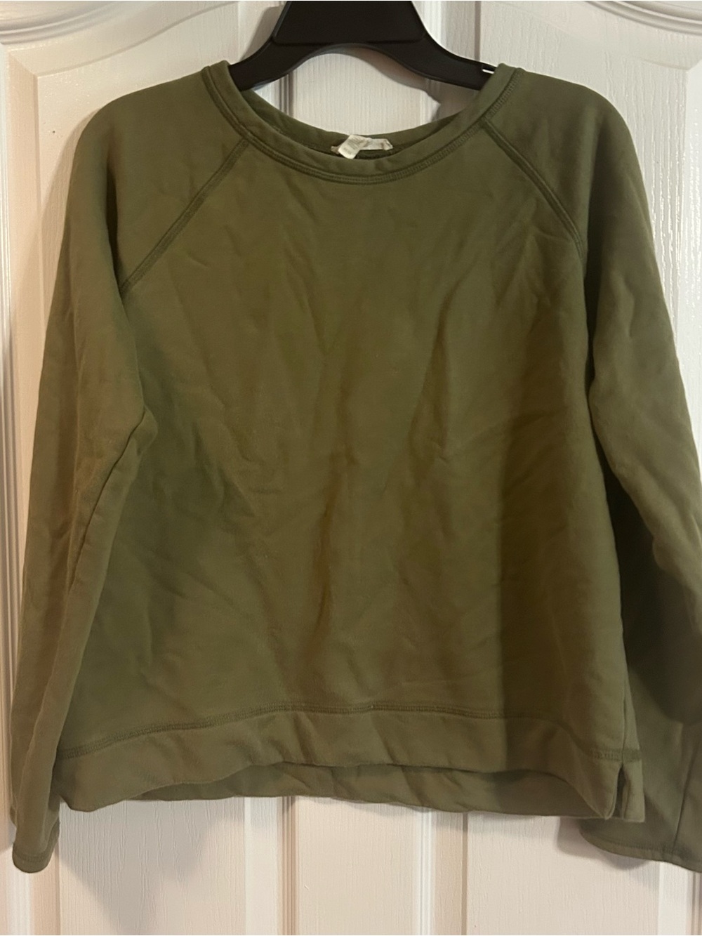 Eileen fisher green sweatshirt